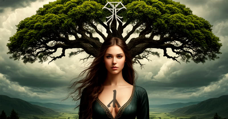 Славянская руна - Чернобог