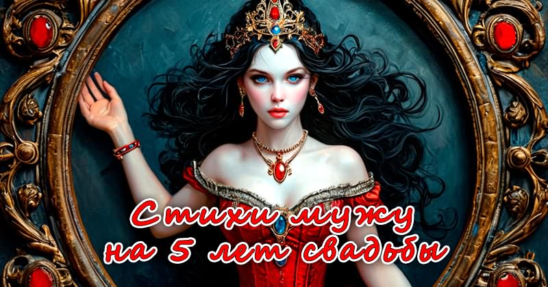 Душевные стихи мужу на 5 годовщину свадьбы