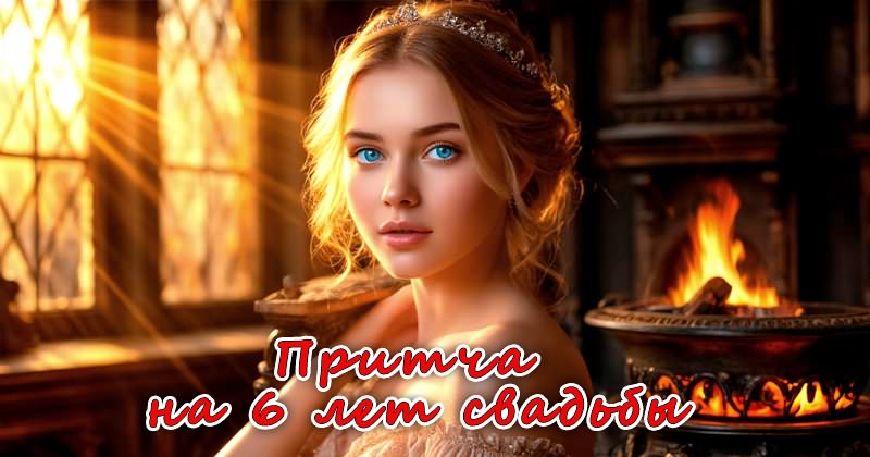 Притча на 6 лет свадьбы