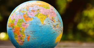 Игра головоломка - глобус