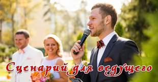 Ведущий на свадьбе