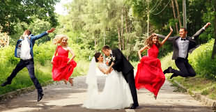 Свадебные тосты для молодоженов