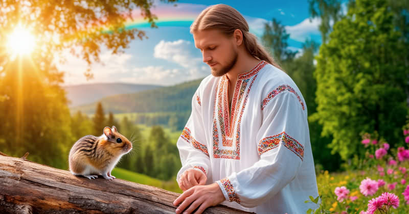 Хомяк Мужчина - славянский знак зодиака