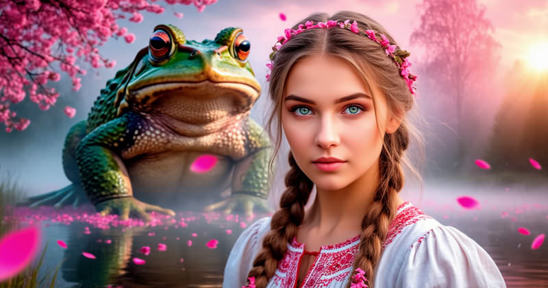Женщина - Жаба у славян