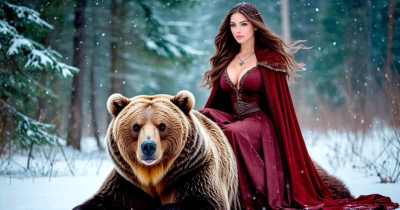 Медведь женщина у славян